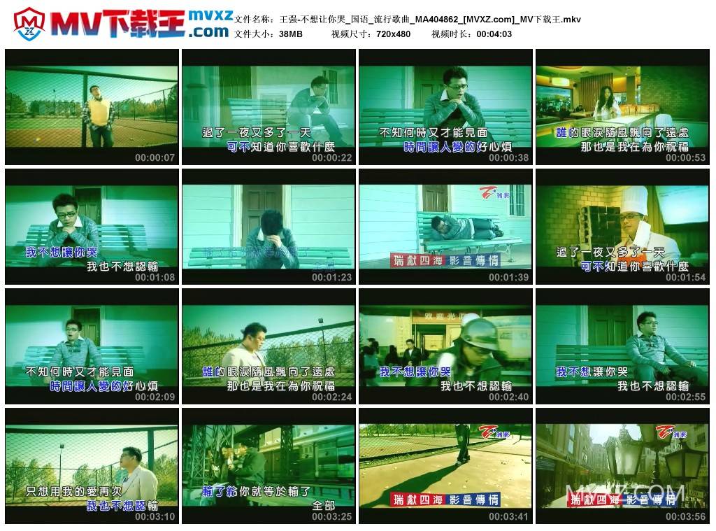 王强-不想让你哭_国语_流行歌曲_MA404862